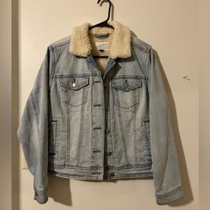 Fleece Lined Jean Jacket